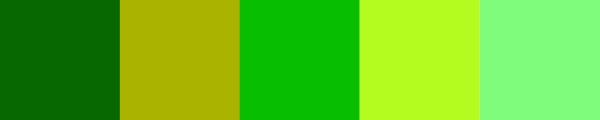 green colour bar