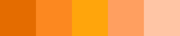 orange colour bar