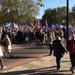 People's Vote march, London, Oct 2018